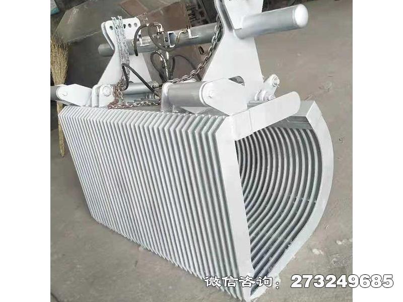 铁锋液压式水利抓斗清污机